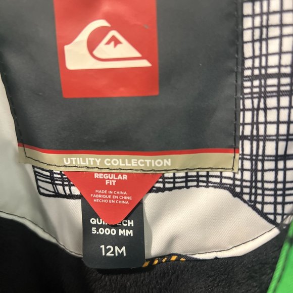 Quiksilver Baby Little Rookie One Piece Suit Snowsuit 12M - Picture 5 of 9